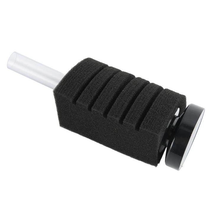 View of Aquarium Corner Sponge Filter, Bio Sponge Easy To Install Dual ...