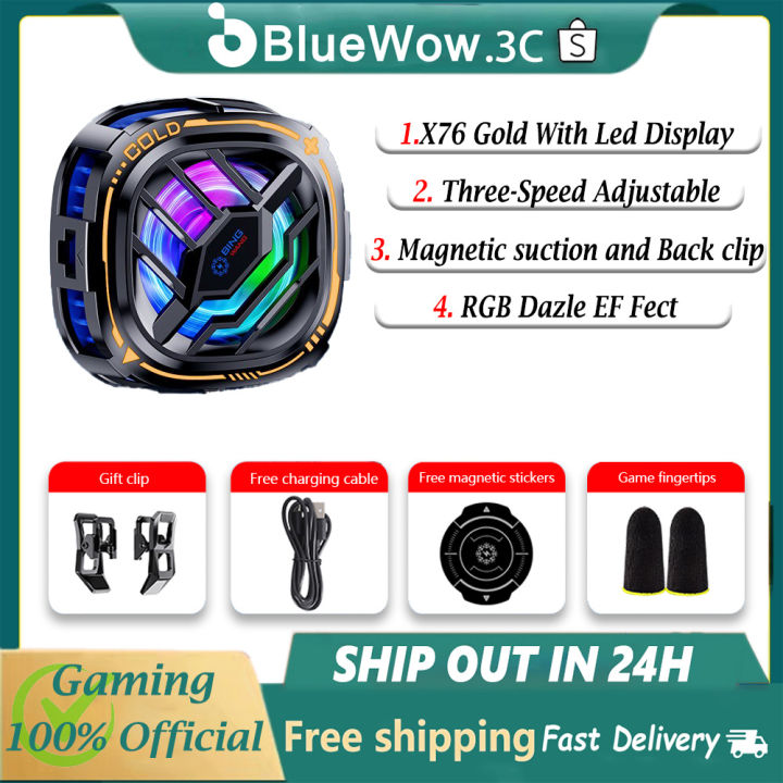 %E3%80%90Good-Love%20Store%E3%80%91%EF%BC%88NEW%EF%BC%89BlueWow%20X76Pro%20Latest%20Wireless%20Charging%20Semiconductor%20Mobile%20Phone%20Radiator%20With%20Three%20Adjustable%20Speeds%20Digital%20Temperature%20Display%20Magnetic%20Suction%20and%20Back%20Clip%20Dual%20Fixation%20Mobile%20Phone%20Radiator%20-%20Image%208