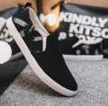 Eid New Shoes Collection Black Cotton Fabrics Sneaker Shoes Slip-Ons & Sneakers for Men C002. 