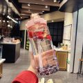 2 Liter Water Bottle with Straw Portable Large Capacity Bottles Outdoor Sport Cold Water Bottles with Time Marker Drinkware Gift. 