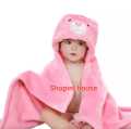 Baby Cap Towel Baby hooded towels, Newborn Baby, Washable, Kids Cap Towel , Bath towels,Velvet Cap Towel Size 29''*27''. 