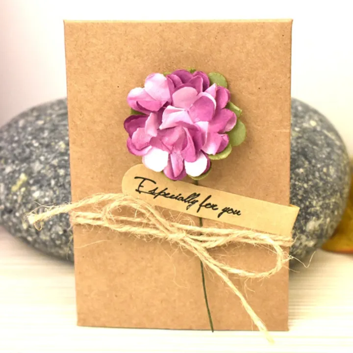 5/10pcs%20Handmade%20Dry%20Flower%20DIY%20Kraft%20Paper%20Invitation%20Greeting%20Card%20Inner%20Paper%20With%20Ribbon%20Envelope%20Seals%20Wedding%20Favors%20-%20Image%204