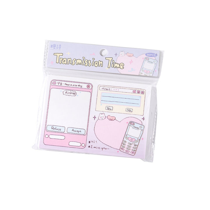 Stationery%20Notepad%20DI80%20pcs/pack%20Cute%20Cartoon%20Y%20Scrapbook%20Diary%20Planner%20Decorative%20No%20Sticky%20Notes%20Leave%20a%20Message%20for%20Students%20-%20Image%206