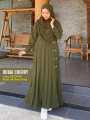 Stylish Button kuchi bourka for women. 