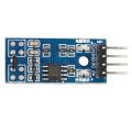 Hall Effect Sensor Module A3144E 49E 4 Pin Hall Sensor LM393 Linear Hall Effect Detection Magnetic Switch Speed Counting Sensor Module For Arduino. 