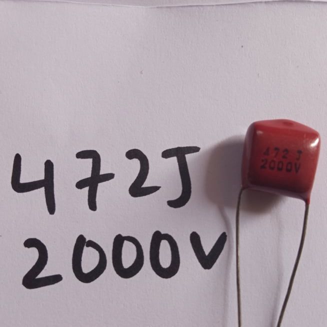 10Pcs-%20METALLIZED%20472j%202KV%20Metallized%20472j%202KV%20Polypropylene%20Capacitor%20Mylar%204.7nF%20Polyester%20Film%20Capacitors%202%20Pin%20Leads%20Terminals%20Connections%20Leg%20-%20Image%204