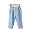 GC Boys Cotton Jeans Children Middle Waist Fashion Casual Cartoon Anime Trousers For 1-6 Years Old Kids. 