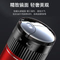 Intelligent with cover, multifunctional and creative universal aluminum alloy car electroplating light sensitive mirror ashtray. 