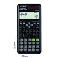 Casio FX-991ES PLUS-2 Scientific Calculator - Solar and Battery Powered-Black. 