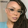 55033 Cat Eye Metal Frame Glasses for Women Optical Computer Glasses Famale Spectacles Fashion Eyewear Eyeglasses.