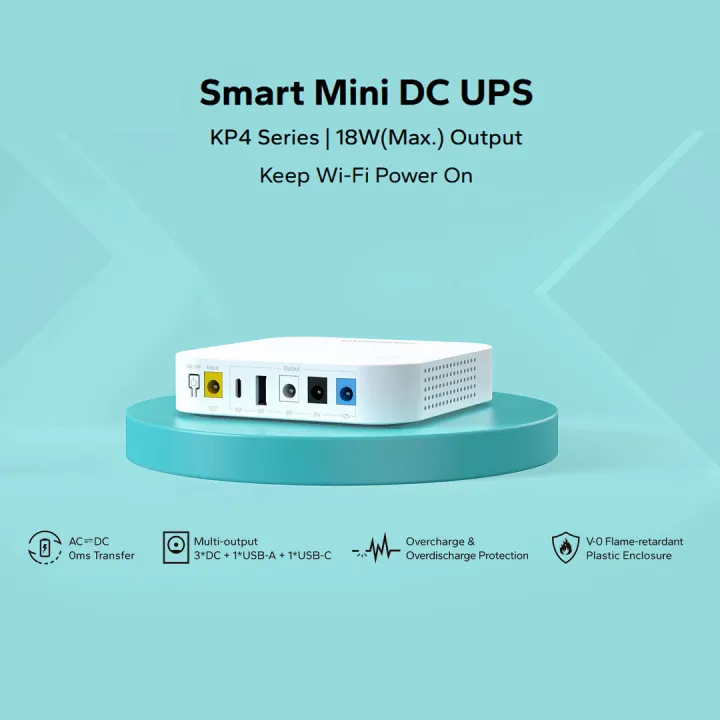 MARSRIVA%20KP4%2010000mAh%20Smart%20Mini%20Router%20DC%20UPS%2018Watt%20with%203%20DC%20Output,%201%20USB%20&%201%20Type%20C%20Output%20-%20Image%206