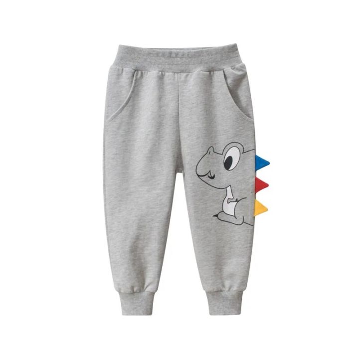 Boys%20Sports%20Casual%20Pants%20Baby%20Drawstring%20Cartoon%20Dinosaur%20Pants%20-%20Image%203
