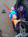 YAMAHA R15M / R15 V4 Motorcycle Exhaust Muffler Pipe Heat Shield Guard Cover Protector or Silencer Cover.