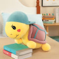 Super cute cartoon hated turtle plush toy doll cute sea animal big-eyed turtle doll pillow rag doll.