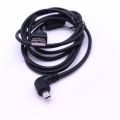 USB Male Plug To Wire 8 Pin Left Angled 90 Degree Plug Camera Data Cable for Nikon CoolPix 7600/7900/8400/8800 D-Series D5000/S9. 