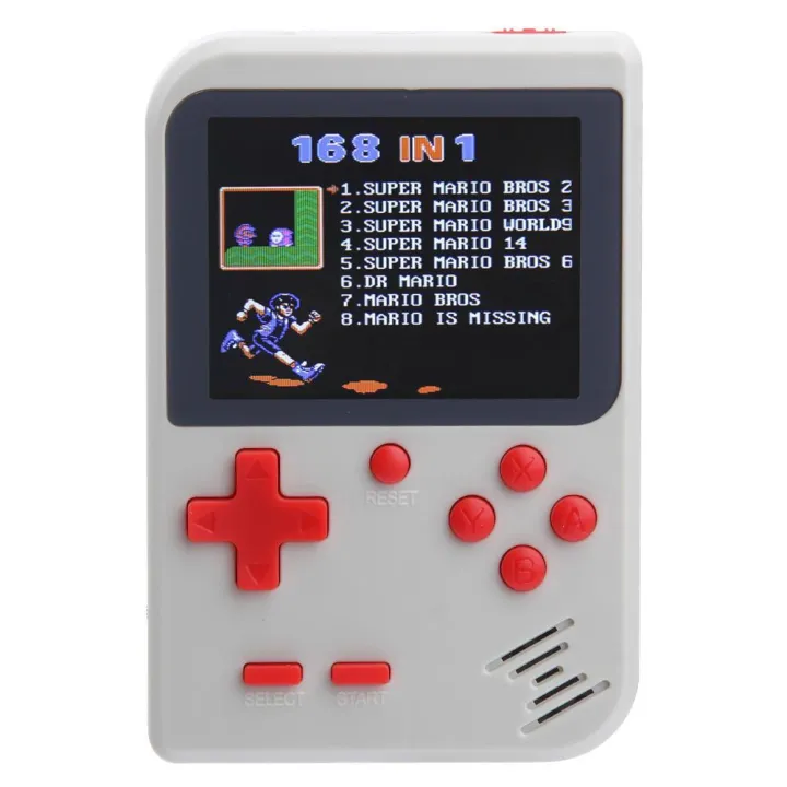 2.8in Retro Handheld Mini Game Player 8-Bit FC Game Console with 168 Games