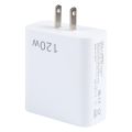 120W Dual PD Type-C + 3 x USB Multi Port Charger, US Plug.