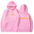 Kpop Letter JIMIN NOMAD BE A GOOD HUMAN Printed Hoodie Winter Plus Fleece Sweatshirt Harajuku Never Walk Alone Outfit Boy Girls. 