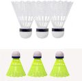 6 Ps Badminton Shuttle Cork Plastic. 