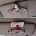 1x Fashion Car Vehicle Sun Visor Sunglasses Eye Glasses Card Pen Holder Clip Car.