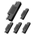 SAE Connector SAE to SAE Polarity Reverse for Solar Panel Battery Charger 5Piece.