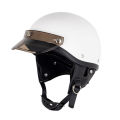 SL Motorcycle Helmet Sun Shade Protector 3 Snap-Button Retro Open Face Flip Up Down Shield Visor Modified Parts. 