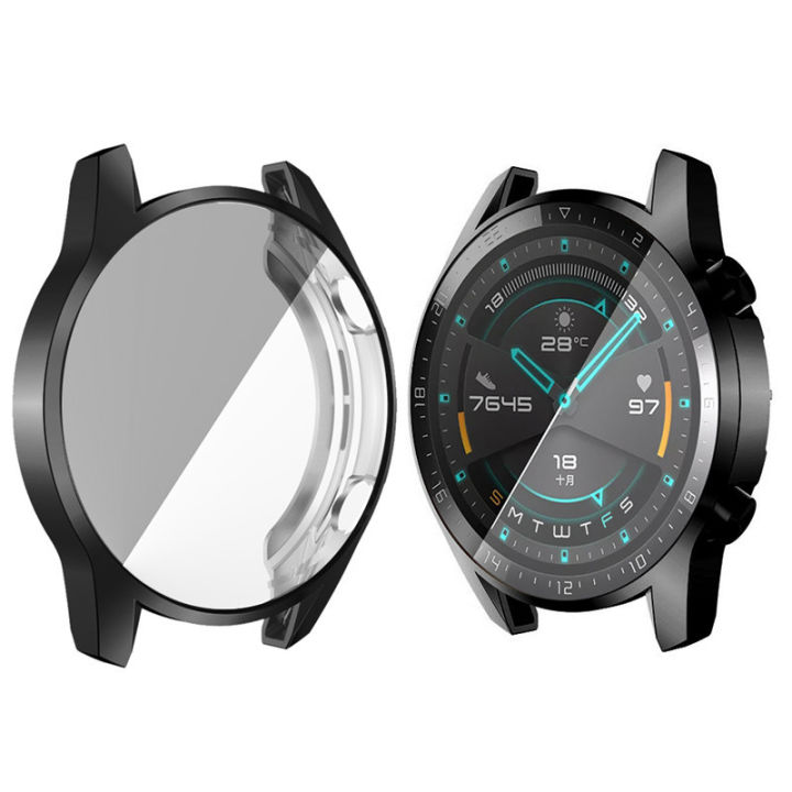 Watch%20Cover%20For%20Huawei%20Watch%20GT2%20GT2%20%20Cover%20TPU%20Tempered%20Glass%20Case%20Protective%20-%20Image%206