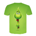 New summer men's T shirt Shrek 3d print funny t-shirts streetwear fashion hip hop round neck short-sleeved oversized t shirt.