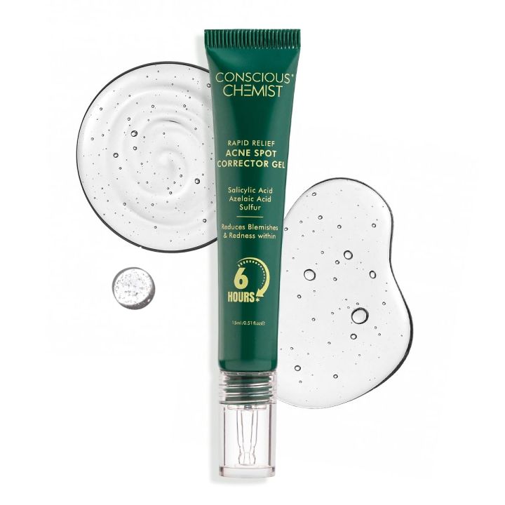 Conscious Chemist® Rapid Relief Acne Spot Corrector Gel | 15g | Triple ...