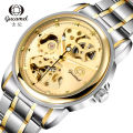 The new model launches the ancient camel men's automatic mechanical watch, the Korean version of the business double-sided openwork fashion men's watch.