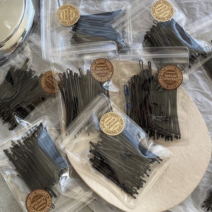 50/60pcs%20Simple%20U%20Shape%20Metal%20Thick%20Tight%20Hair%20Clips%20Bobby%20Pins%20Invisible%20Versatile%20Disposable%20Hair%20Pin%20Korean%20Hair%20Accessories%20-%20Image%205