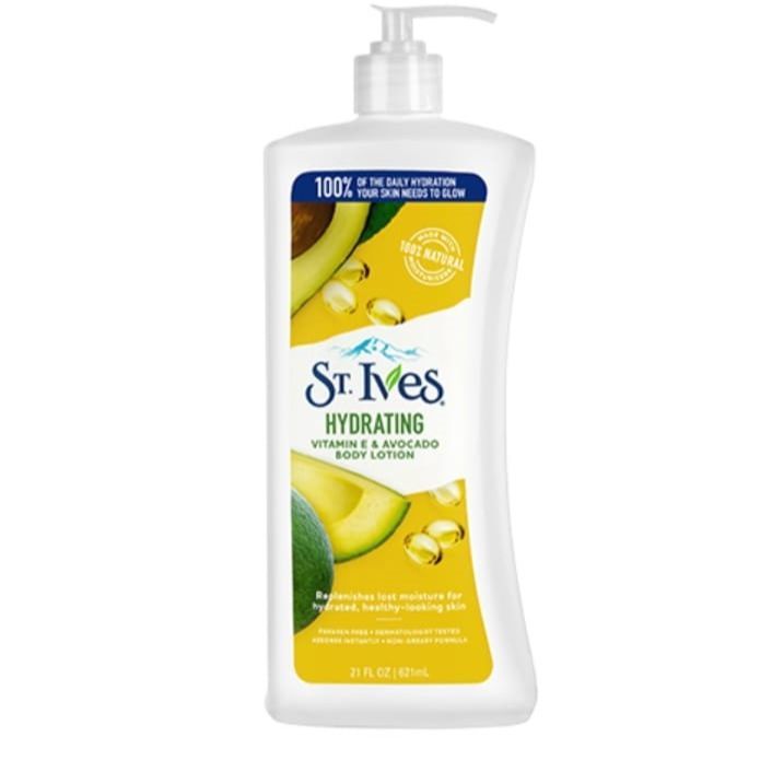 International new Zealand product Any season used st Ives Hydrating body lotion - 621 ml