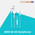 MKB M-20 High-Definition Sound Quality Earphone. 