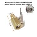 Car Wheel Tire Air Chuck Inflator Pump Valve Clip Clamp Connector Copper Air Pump Thread Nozzle Adapter Car Accessories.