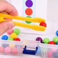 1 Set Test Tube Toy With Beads And Ball A Type Of Ball And Bead Toys For Children'S Early Childhood Education Kids Toys Gift. 
