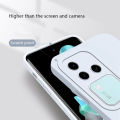 Tokifu For VIVO V30 Pro Casing Liquid Silicone Eco-friendly Phone Case Camera Lens All-inclusive Shockproof Cover Cases. 