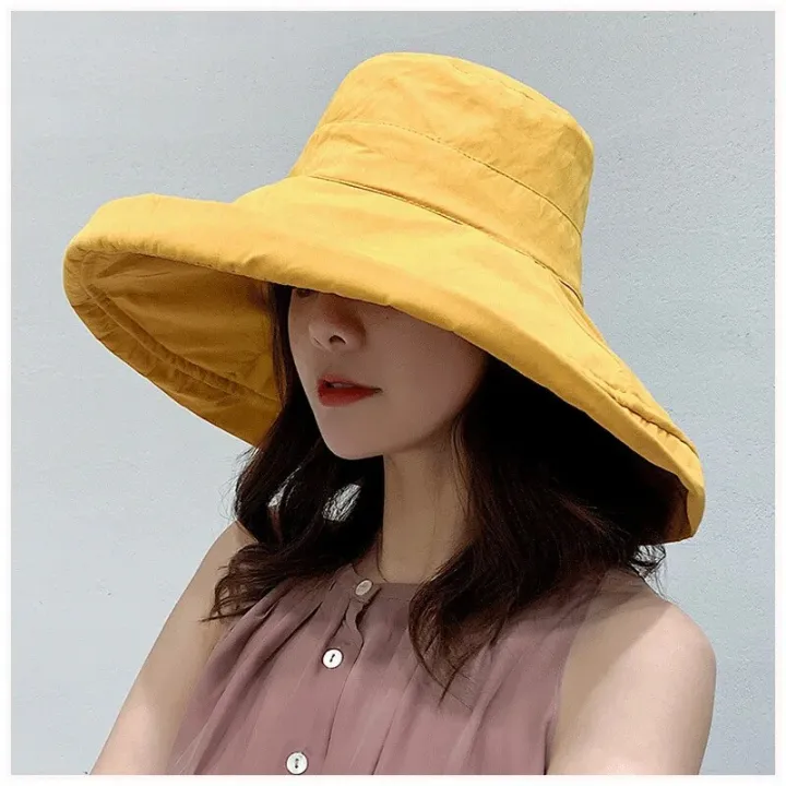 2024%20Women's%20Hat%20Bucket%20hat%20Panamanian%20Women%20Four%20Seasons%20Fisherman%20Hat%20Big%20Brim%20Hat%20Double-Sided%20Fisherman%20Hat%20Sun%20Visor%20Cap%20-%20Image%202