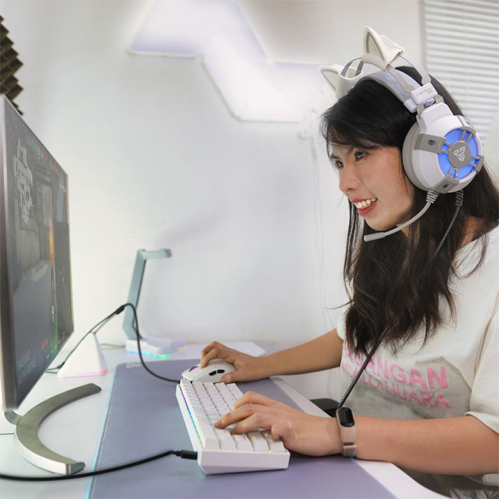 Fantech AC5001 MEOW Kitty Ears Fot Headset Three Colour Selection - Headphone