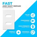 Vertical Blind Repair Tabs-25 Sets Clear Vertical Blind Repair Tabs Vane Saver Self Adhesive Vertical Blinds Repair Kit.