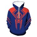 Spider-Man 2099 Miguel O'Hara Across Hoodie Gwen Spider Miles Morales Jacket Men's Casual Pullover Sweater Sweatshirts Superhero Costume. 