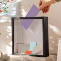 Display Case Adventure Archive Box Travel DIY Gift Tickets Shadow. 