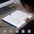 A4 LED Light Pad For Painting Drawing Tablet USB Powered Light Board 3.5mm Ultra-thin Copy Pad Panel Table Tracing Drawing Board. 