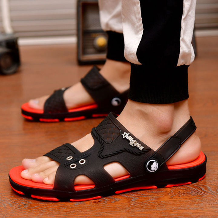 Slippers%20Men's%20Sandals%20Male%20Bathroom%20inside%20and%20outside%20Non-Slip%20Sandals%20Korean%20Style%20Flip%20Flops%20Beach%20Shoes%20Hole%20Shoes%20-%20Image%202