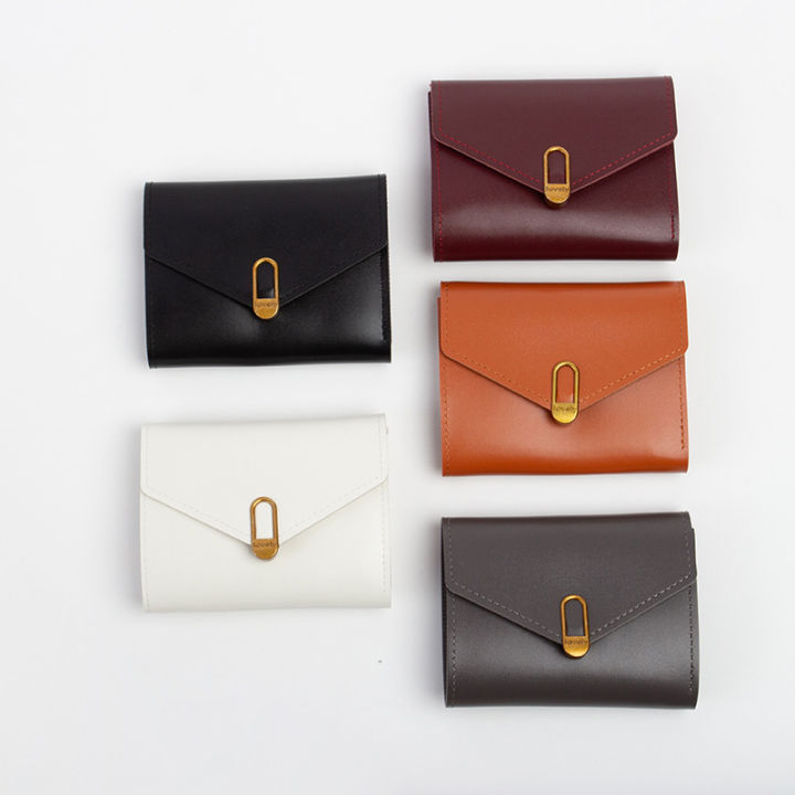 New Trendy Small Wallet Female Short Korean Version Of The Student Cute Mini Fashion Wallet Coollan Bag Wallet Imported From China
