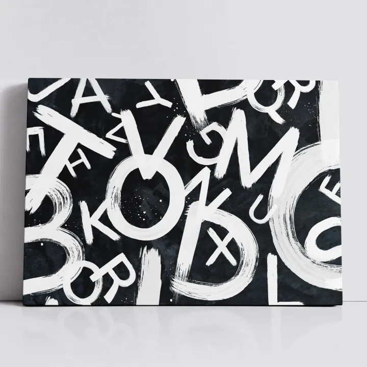 Abstract%20Picture%20Black%20White%20Symbol%20Picture%20Poster%20Wall%20Painting%20Canvas%20Decorative%20Painting%20Home%20Decoration%20Art%20Wall%20-%20Image%205