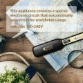 KIPOZI Professional Hair Straightener Titanium Flat Iron with Digital LCD Display Dual Voltage Instant Heating Curling Iron.