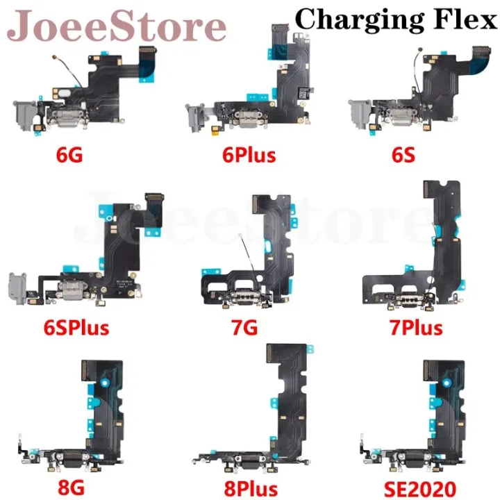 1pcs%20Charging%20Flex%20Cable%20for%20iPhone%206%206S%207%208%20Plus%2011%20Pro%20X%20XS%20Max%20XR%20Micro%20Charger%20USB%20Port%20Dock%20Connector%20Replacement%20Parts%20-%20Image%202