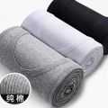Men's Pure Cotton Sports White Solid Color Slim Fit Base Elasticity Summer Sleeveless Hurdle Crossing Fashionable Vest.