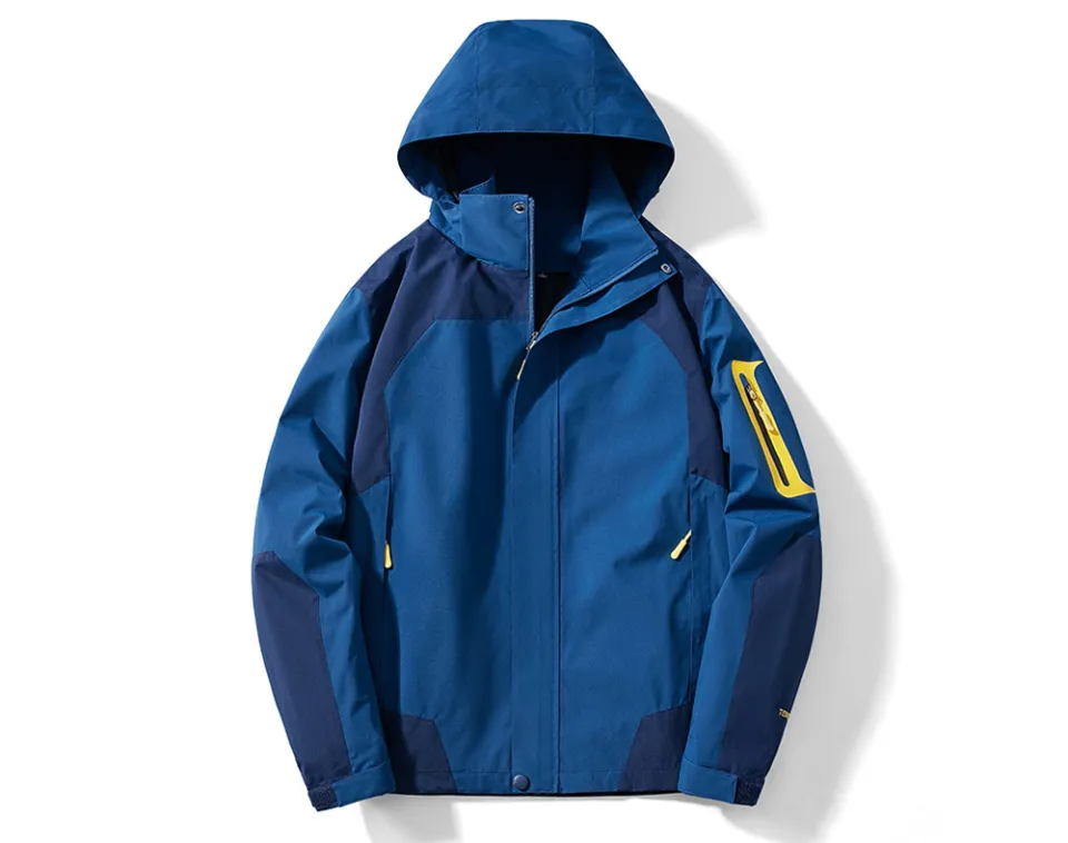 DIMUSI Men's Mountain Waterproof Ski Jacket Windproof Rain Jacket