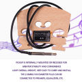 Pickup Violin Maple Bridge, Sensitive Wooden 4/4 Violin Bridge Piezo for Preamplifier.